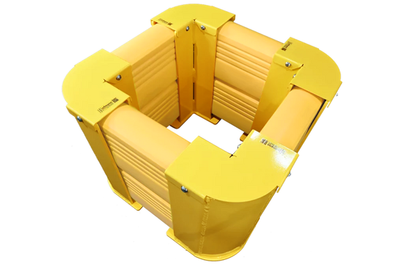 Säulenschutz aus Wandschutz