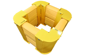 Säulenschutz aus Wandschutz