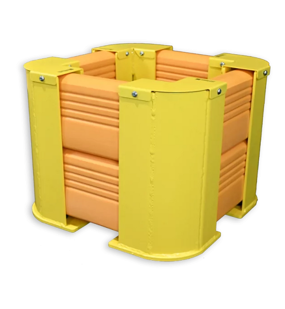 Schwerlast saeulenschutz doppelt hofmann betriebsmontagen 2 1024x683